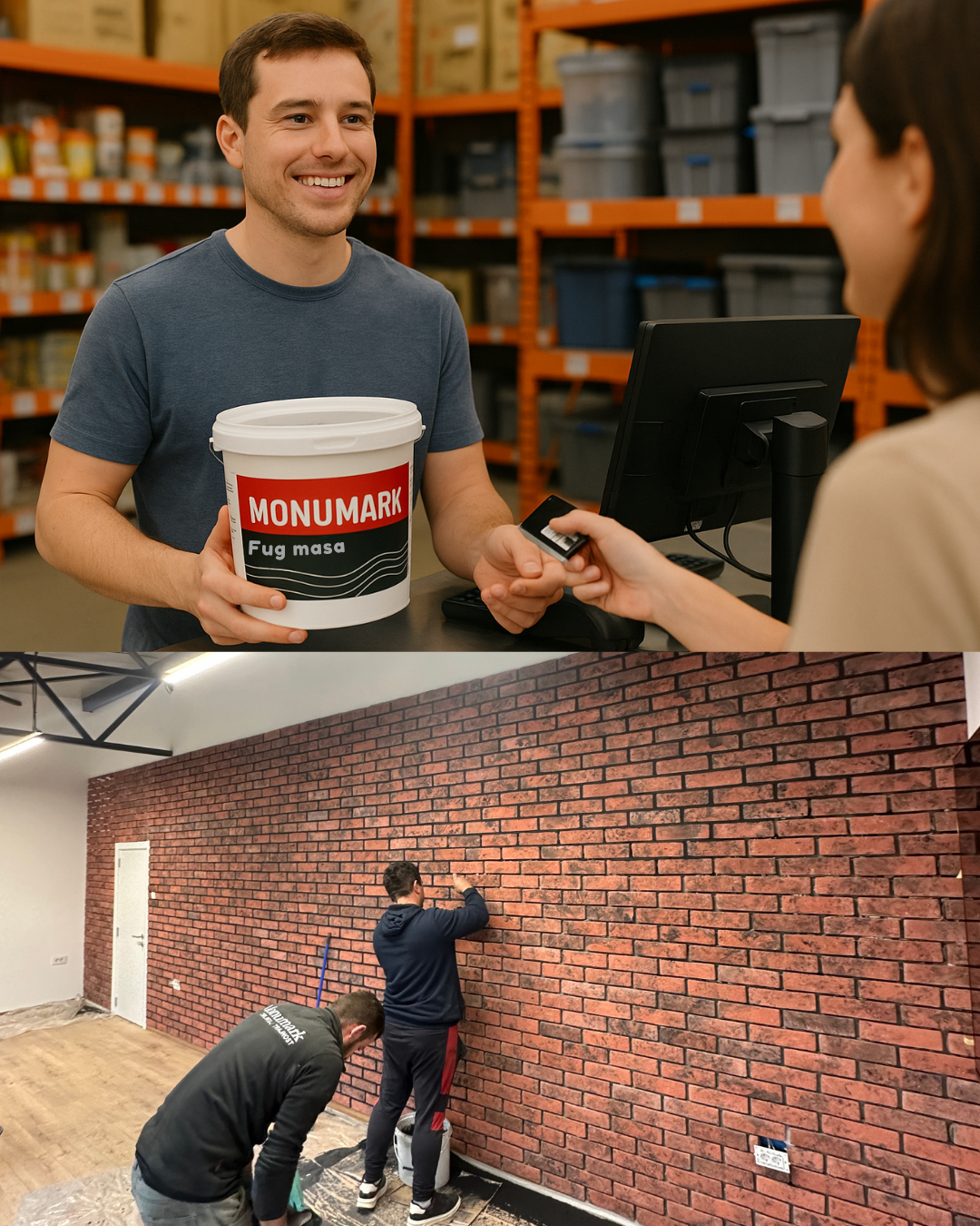 Fasadne ciglice listele Monumark